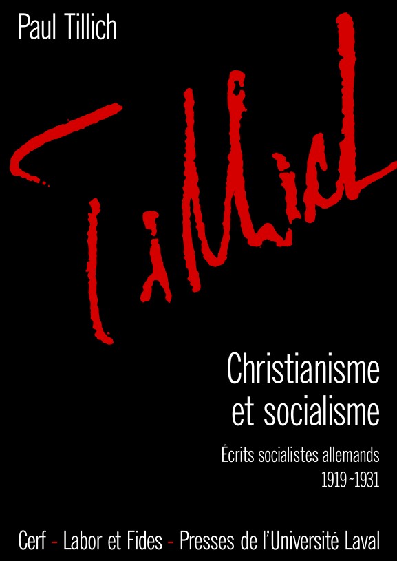 Paul Tillich, Christianisme et socialisme : écrits socialistes allemands (1919-1931)